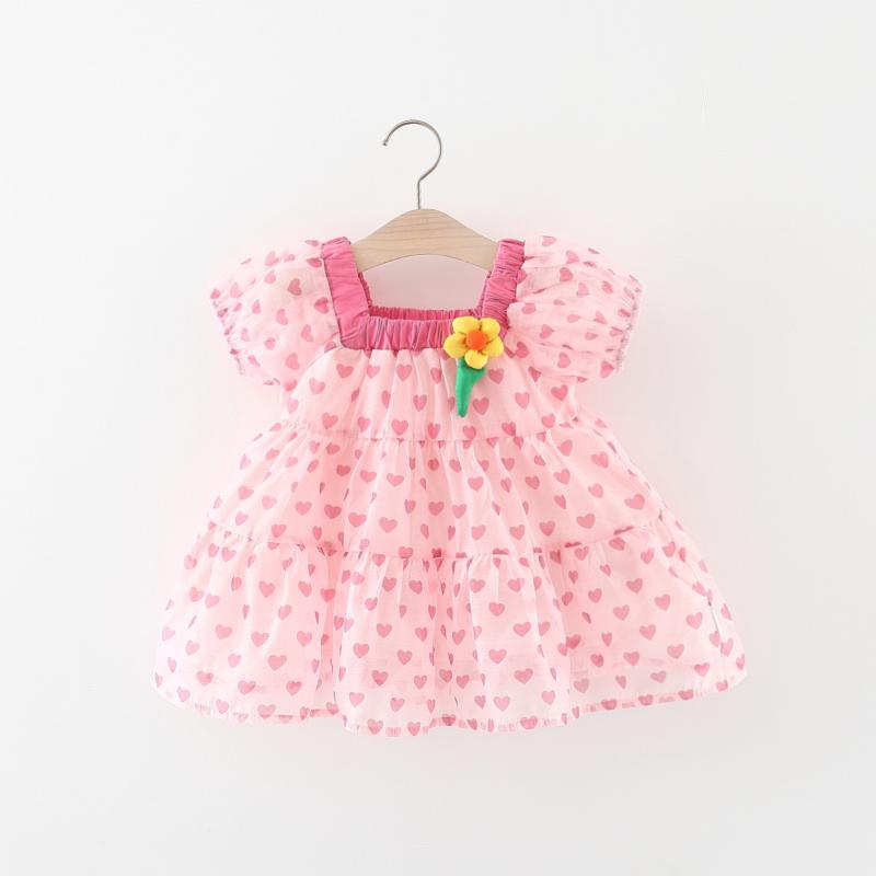 ・スタイル: 韓国風・カテゴリ: キッズワンピース・主な素材: 綿99%・性別: 女の子向け・対象年齢: 1〜3歳向け・柄: カートゥーン・生地加工: 柔軟加工・袖丈: ノースリーブ・スカートデザイン: プリンセスライン・裏地素材: 綿99%・デザイン要素: プリンセス・カラー展開: ピンク、グリーン・サイズ展開: 80cm、90cm、100cm、110cm