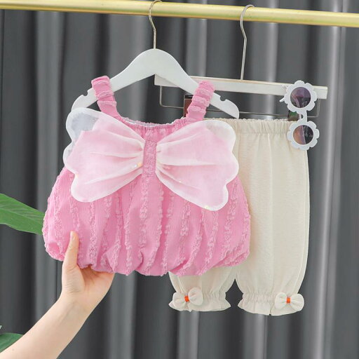 キッズ 女の子 ベビー服 80 90 100cm 夏物 かわいい 韓国風 トレンド 半袖 プルオーバー キャラクター柄 コットン100% 2点セット パンツ セットアップ 上下セット キッズ 女の子 ベビー服 80 90 100cm 夏物 かわいい 韓国風 トレンド 半袖 プルオーバー キャラクター柄 コットン100% 2点セット パンツ セットアップ 上下セット