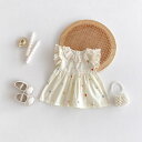 ワンピース 女の子 キッズ 夏 プリンセスドレス ノースリーブ おしゃれ かわいい 綿100% コットン 花柄 迷彩柄 幼児 1歳 2歳 3歳 80cm 90c...