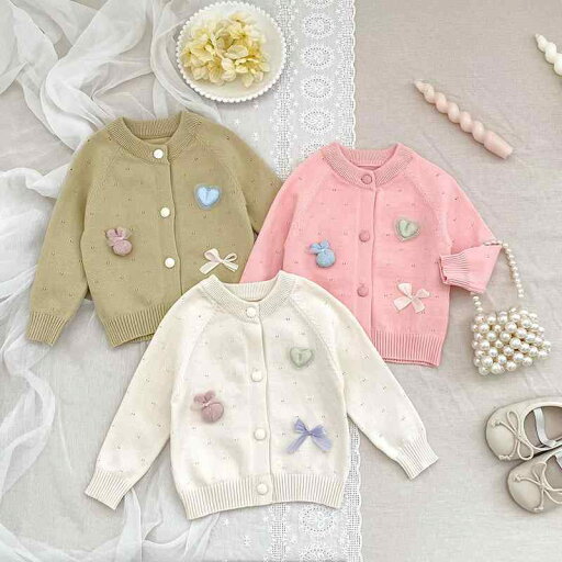 ニットカーディガン 女の子 ベビー 韓国風 かわいい おしゃれ 着回し 秋冬春 綿混 長袖 丸首 前開き アニマル柄 ソフト カジュアル 羽織り ニットカーディガン 女の子 ベビー 韓国風 かわいい おしゃれ 着回し 秋冬春 綿混 長袖 丸首 前開き アニマル柄 ソフト カジュアル 羽織り