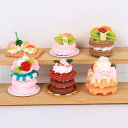 フェイクスイーツ リアルな クリームサンド カップケーキ かわいい PVC製 結婚式 パーティー デコレーション SNS映え 写真撮影 ディスプレイ オブジェ(x5)