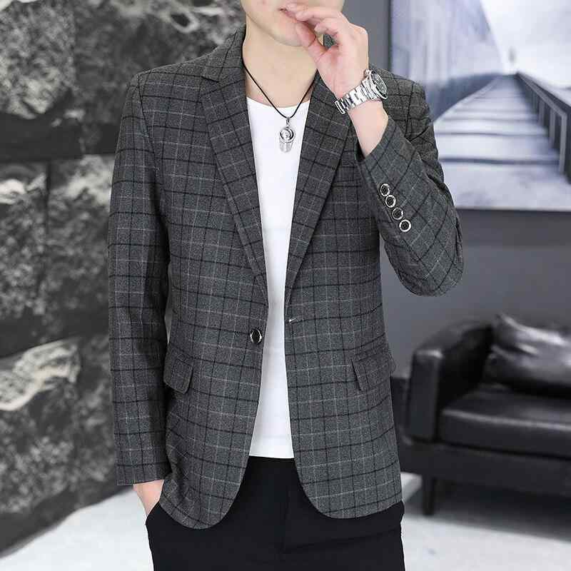 テーラードジャケット レディース チェック柄 スリムフィット パフスリーブ ストレッチ シェニール 春秋 オフィスカジュアル きれいめ 大人女子 グレー ネイビー