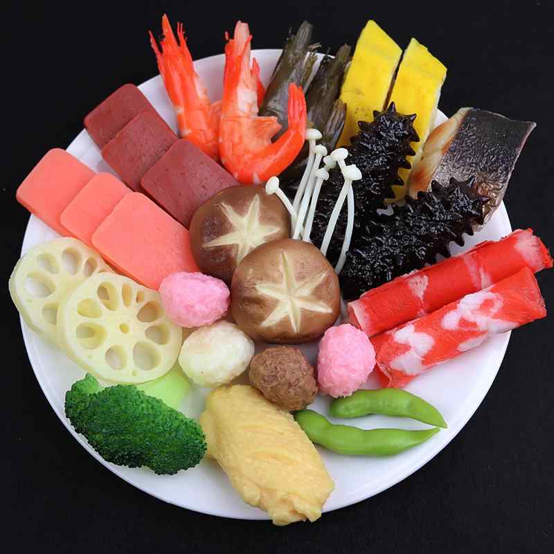 食品サンプル フェイクフード 食品模型 リアル 肉料理 鶏肉 豚肉 ソーセージ 撮影用小道具 ディスプレ..