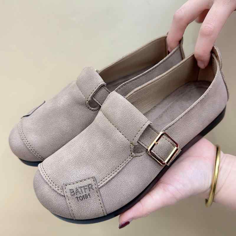 スリッポン レディース 衝撃吸収 滑り止め ソフトソール 厚底 快適 履きやすい カジュアル ローファー 切り替え ラウンドトゥ 春夏 普段使い