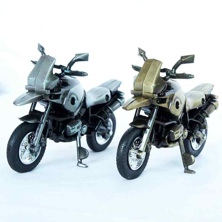 模型 リアル 合金製 オフロードバイク ミニチュア DIY 組み立てキット 卓上 置物 インテリア雑貨 デス..