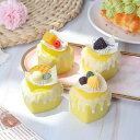 フェイクスイーツ リアル 精巧な作り ハート型 ジャムケーキ 食品サンプル 結婚式 パーティー イベント ディスプレイ インテリア装飾 撮影小道具 フォトプロップス 多用途 カフェ装飾(x4)