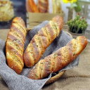 食品サンプル カット ネギパン リアル 精巧 店舗ディスプレイ 撮影小道具 インテリア雑貨 幼児教育 知育玩具(x2)