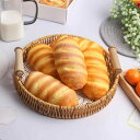 スクイーズ 低反発 ストレス解消 食品サンプル フランスパン エッグタルト パンモチーフ リアル フェイクスイーツ オブジェ 飾り PU素材(x2)