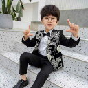 キッズ 男の子 フォーマルスーツ セットアップ ピアノ発表会 結婚式 リングボーイ 舞台 セレモニー 入学式 卒業式 七五三 衣装 長袖 ロングパンツ 一粒ボタ...