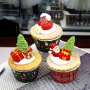 マグネット 高品質 ユニーク クリスマス カップケーキ 食品サンプル リアル PU PVC素材 お求めやすい かわいい インテリア オブジェ 飾り ギフト プレ...