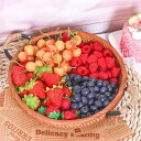 食品サンプル フェイク 精巧 リアル PVC製 フルーツ 野菜 ディスプレイ ショーウィンドウ 装飾 撮影小物 撮影用道具 インテリア オブジェ いちご さくらんぼ ラズベリー ブルーベリー(x5)