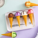 食品サンプル アイスクリーム 業務用 店舗用 ディスプレイ リアル フェイクフード 広告用 サンデー ワッフルコーン スイーツ デコレーション 置物 カフェ 喫...