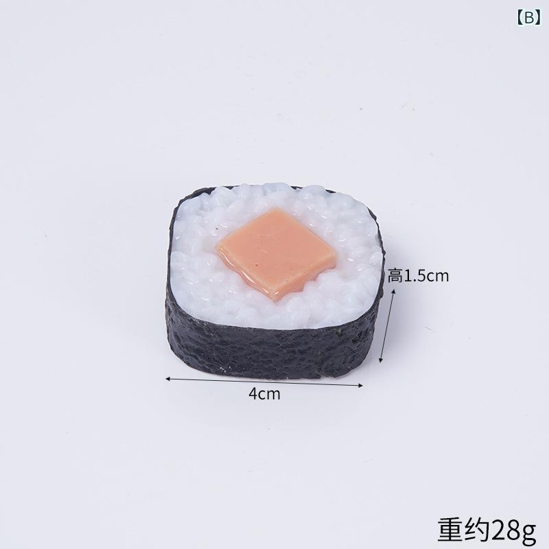 食品サンプル リアル寿司 キーホルダー マスコット PVC製 おもしろ ユニーク 巻き...