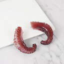 キーホルダー PVC製 リアル イカゲソ タコ足 食品サンプル 面白い おもしろグッズ ユニーク バッグチャーム 携帯ストラップ おもちゃ フィギュア リュック...