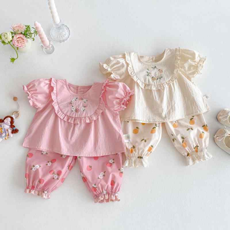 ・カテゴリ: キッズTシャツ・スタイル: 韓国風・主な素材: 綿98%・ネックライン: クルーネック・袖丈: 半袖・柄: 花柄・性別: 女性・対象年齢: 1〜3歳・カラー展開: 桜ピンク、クリームベージュ、アプリコットベージュ、ストロベリーピンク・サイズ展開: 73、80、90、100、110、120