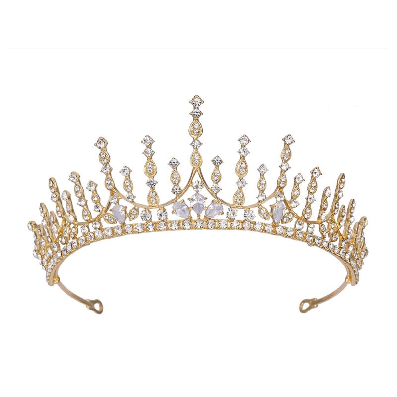 ティアラ レディース 高級感 ジルコニア 豪華 エレガント ナチュラル ウェディング ブライダル 結婚式 披露宴 発表会 ドレス ロケーションフォト 撮影 前撮...