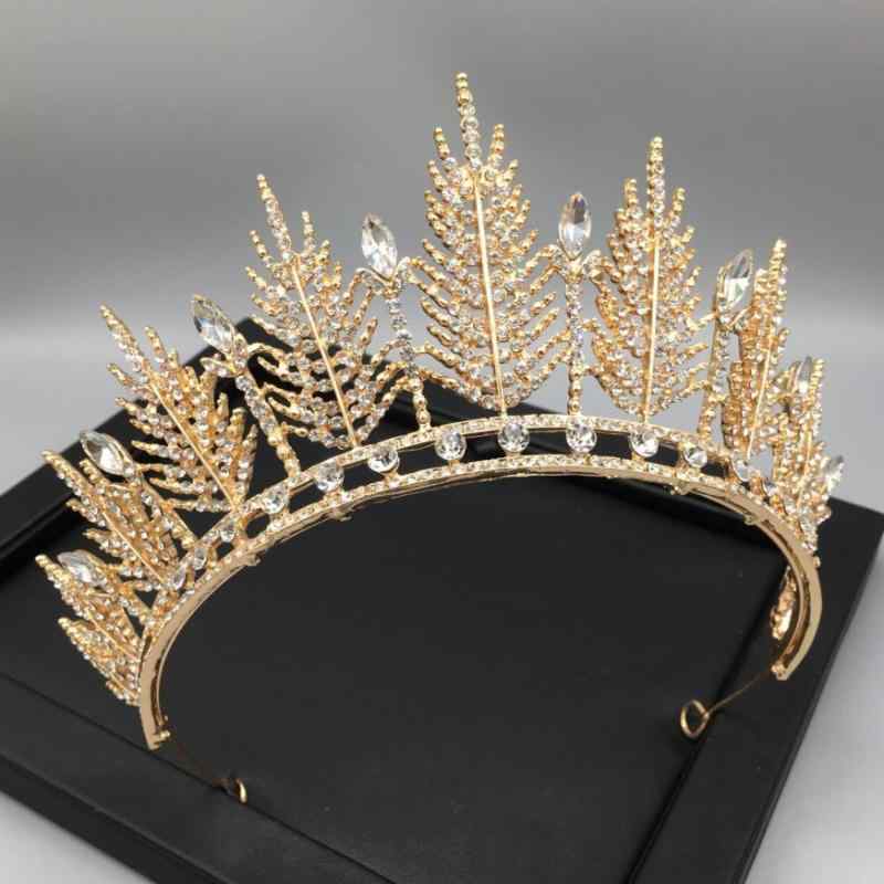 ヘッドドレス レディース 電気メッキ加工 合金製 エレガント クラウン ブライダル 結婚式 花嫁 プリンセス 韓国風 ヘアアクセサリー 披露宴 二次会 パーティー 成人式 ゴールド シルバー