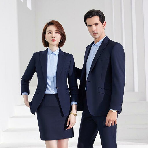 スーツ セットアップ 男女兼用 ウール 高級感 スリムフィット ビジネス フォーマル オフィス 通勤 営業職 制服 秋冬 シングルブレスト 一つボタン ネイビー ブラック(x2) スーツ セットアップ 男女兼用 ウール 高級感 スリムフィット ビジネス フォーマル オフィス 通勤 営業職 制服 秋冬 シングルブレスト 一つボタン ネイビー ブラック(x2)