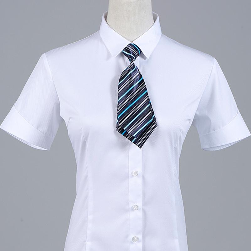 ネクタイ レディース ワンタッチ 結ばない ファスナー式 ダブル クリップタイプ ビジネス オフィス 制..