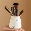 茶道具 手描き胡蝶蘭柄 陶器製 中国茶道六君子セット 功夫茶 本格お茶淹れ 茶会 ティータイム 茶器用品 茶挟 茶匙 おしゃれ 和モダン 来客用 ギフト
