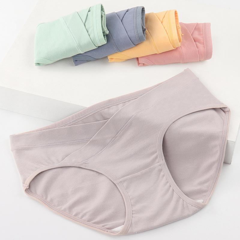 マタニティショーツ レディース 綿100% 腹部サポート ローライズ 大きいサイズ M-4XL対応 産前産後 妊..