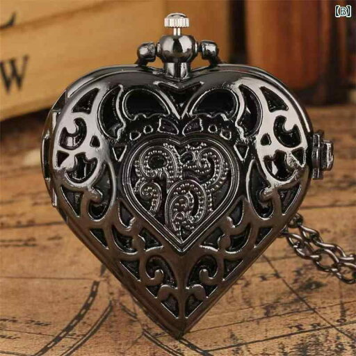 【中古】【輸入品・未使用】SIBOSUN アンティーク懐中時計 メンズ レディース 3D機関車スタイル クォーツチェーン ボックスつき 3.Pocket Watch 3D Locomotive Steam Train