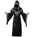 コスプレ メンズ ハロウィン 仮装パーティー 大人用 魔法使い ウィザード ローブ マント ケープ フード付き 防寒 保温 厚手 ポリエステル製 コスチューム ...