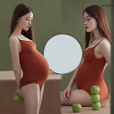 マタニティ ボディスーツ セクシー おしゃれ 着痩せ フィット Vネック ノースリーブ ストラップ ショート丈 オールインワン 撮影衣装 マタニティフォト 記念撮影 カジュアル 春夏秋冬