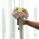 ブーケ 取り外し可能 韓国風 ウェディングブーケ 新婦用 結婚式 ブライダル インテリア装飾 造花 アートフラワー フェイクフラワー ナチュラルテイスト