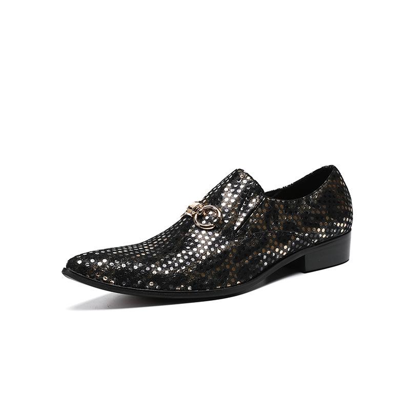 革靴 メンズ スリッポン ポインテッドトゥ 牛革 通気性 ローカット ブラック カジュアル ブリティッシ..