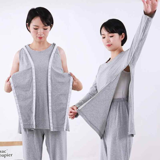 パジャマ メンズ 介護服 患者衣 入院着 骨折 術後 点滴 採血 全開 前開き Tシャツ 着脱簡単 長袖 薄手 ルームウェア 部屋着 オールシーズン パジャマ メンズ 介護服 患者衣 入院着 骨折 術後 点滴 採血 全開 前開き Tシャツ 着脱簡単 長袖 薄手 ルームウェア 部屋着 オールシーズン