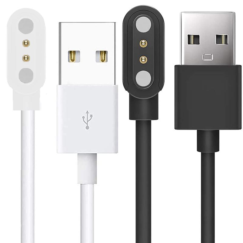 Lamshaw for TOOBUR スマートウォッチ ケーブル, USB 磁気充電ケーブル 磁気吸着 1メートル 対応 TOOBUR, TEMINICE, VRPEFIT, Konitee, Gydom, IDW13, Faweio IDW13 1.8