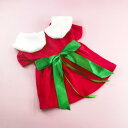 犬猫服 クリスマス イベント用 暖かい 裏起毛 フリース生地 ドールカラー 二足タイプ ペットウェア かわいい 秋冬用 防寒 お散歩 部屋着 ポリエステル素材