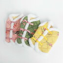 犬服 小型犬 猫用 保温 暖かい コットン ベスト テディ チャイナ風 ジャガード織り イエロー ピンク グリーン XS S M L XL XXLサイズ