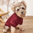 ペット服 犬用 猫用 ドッグウェア キャットウェア 秋冬 防寒 暖かい 裏起毛 トレーナー プルオーバー かわいい 快適 おしゃれ ポリエステル素材 小型犬 中...