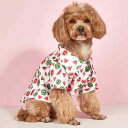 シャツ 犬 猫 ペット用 スイカ柄 かわいい おしゃれ カジュアル インスタ映え ポリエステル 通気性抜群 春夏 小型犬 中型犬