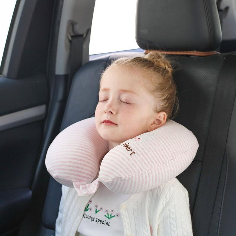 ネックピロー 大人 学生用 U字型枕 低反発 洗える カバー取り外し可 肌に優しい 綿100% 旅行 トラベル 移動 車 飛行機 新幹線 昼寝 仮眠 首サポート