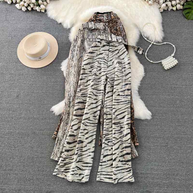 パンツ レディース ハイウエスト 細見え ゼブラ柄 落ち感 ワイドフレアパンツ ロング丈 フルレングス カジュアル オフィス 通勤 きれいめ 春夏秋