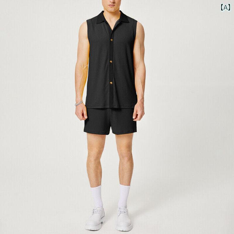 メンズ 半袖Tシャツ ショートパンツ セットアップ カジュアル スポーツ 春夏 快適 通気性 ゆったり 普段使い 部屋着 ルームウェア 大きいサイズ 綿混素材