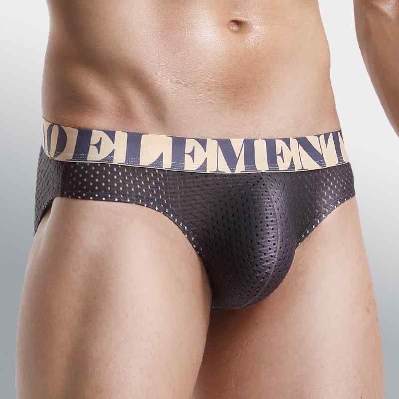 パンツ メンズ 接触冷感 通気性 U字型立体 薄手 メッシュ スポーツ ナイロン 三角パンツ ローライズ セクシー おしゃれ 夏用 アンダーウェア