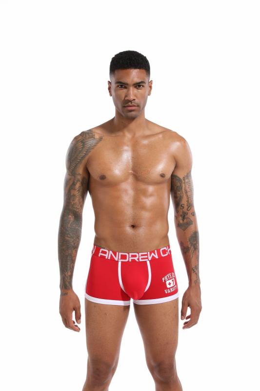 ボクサーパンツ メンズ 快適 ストレッチ 通気性 伸縮性抜群 綿混 ミドルウエスト スポーツ柄 プリントデザイン さらっと快適 オールシーズン対応