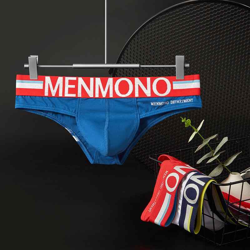 ブリーフ メンズ 男性用 綿 コットン ニット ローライズ U字立体構造 通気性 タイトフィット セクシー ..