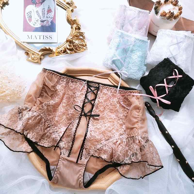 ショーツ パンツ レディース セクシー クロスストラップデザイン 軽量 薄手 通気性 黒シースルー 白メッシュ ハイウエスト 綿混 ポリエステル 無地 オールシ...