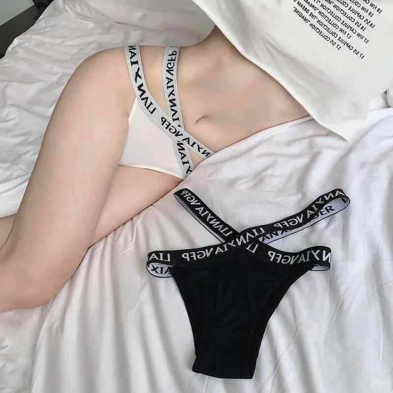 ショーツ レディース ローライズ スポーティ セクシー クロスストラップ 綿 通気性 快適 ヒップアップ ..