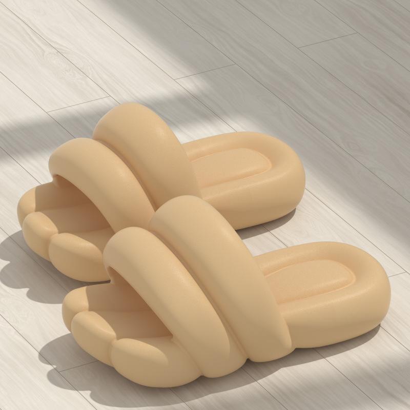 スリッパ 男女兼用 春夏 滑り止め 防水 EVA素材 厚底 室内履き 浴室 バスルーム ベランダ 家庭用 通気性 幅広 ゆったり 大きいサイズ ルームシューズ カップル ペア