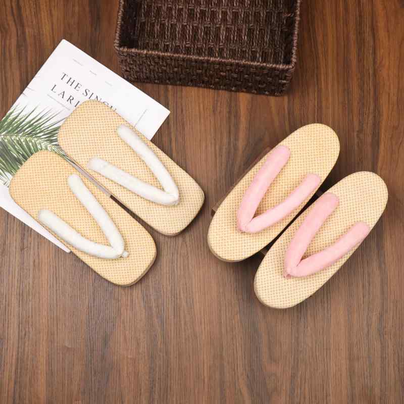 下駄 メンズ レディース 男女兼用 カップル 厚底 滑り止め 和風 和柄 雪駄 鼻緒付き 布製 コスプレ 部屋履き 普段使い 春夏秋