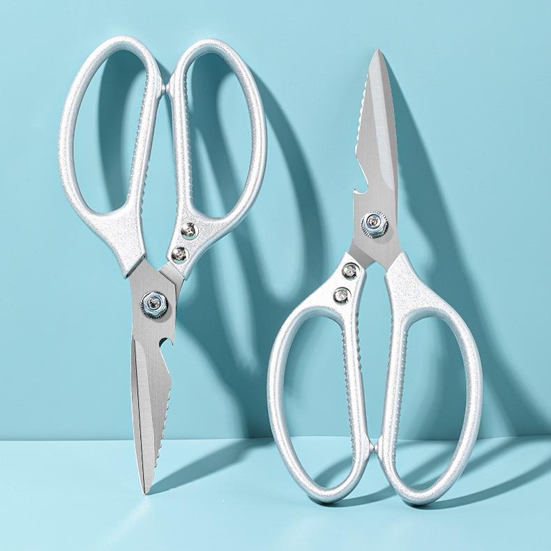 キッチンハサミ 強力 多機能 ステンレス製 骨切り 肉切り 魚捌き 家庭用 調理はさみ 分解洗浄対応 滑り..