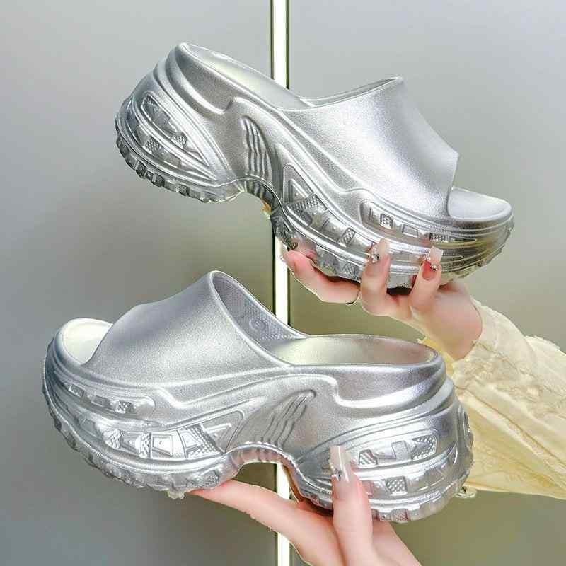 サンダル レディース 超軽量 EVA 滑り止め 厚底 快適 耐摩耗性 レトロ シンプル ワンストラップ ビーチ..