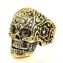 指輪 メンズ 立体的 スカル 蛇 欧米 ヒップホップ風 レトロ アンティーク調 個性的な デザイン 亜鉛合金製 電気メッキ加工 男性向け アクセサリー