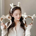 ヘアバンド レディース 洗顔 メイク お風呂上がり もこもこ ふわふわ 耳付き 立体 ウサギ クマ アニマル かわいい カチューシャ ヘアアクセサリー(x3)